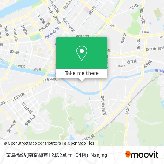 菜鸟驿站(南京梅苑12栋2单元104店) map