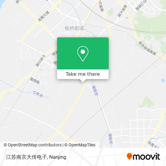 江苏南京大传电子 map