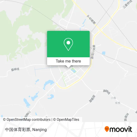 中国体育彩票 map