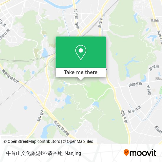 牛首山文化旅游区-请香处 map