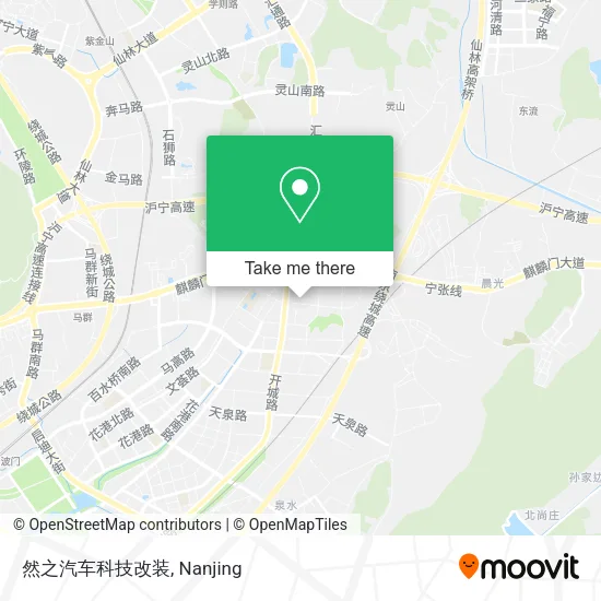 然之汽车科技改装 map