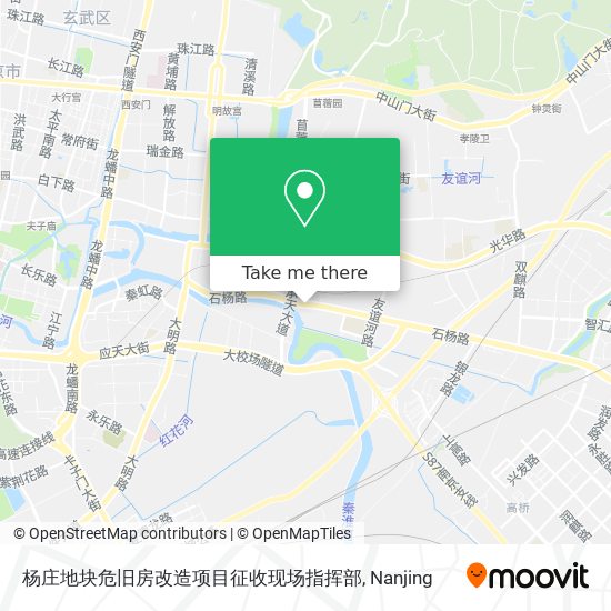 杨庄地块危旧房改造项目征收现场指挥部 map