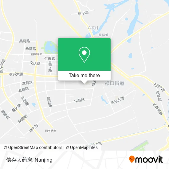 信存大药房 map