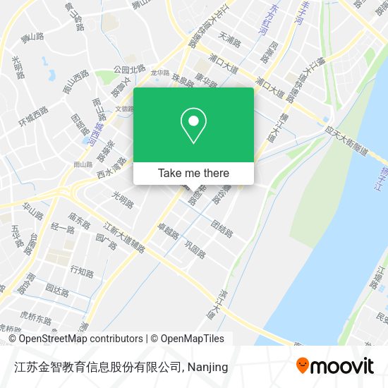 江苏金智教育信息股份有限公司 map