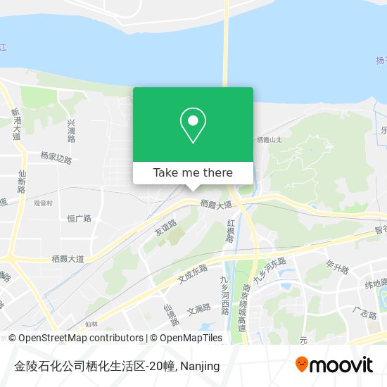 金陵石化公司栖化生活区-20幢 map