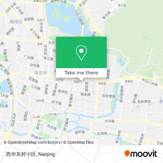 西华东村小区 map