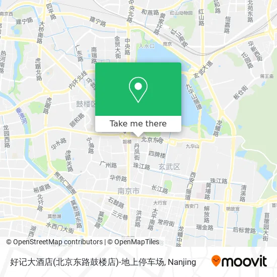 好记大酒店(北京东路鼓楼店)-地上停车场 map