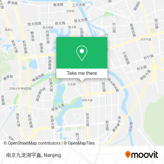 南京九龙湖宇鑫 map