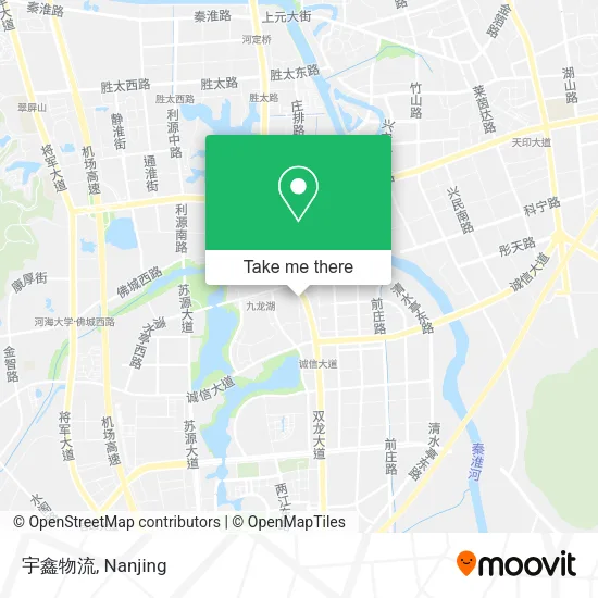 宇鑫物流 map