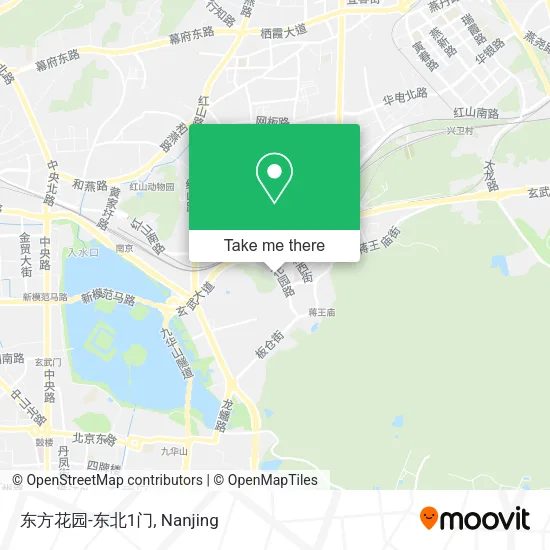 东方花园-东北1门 map