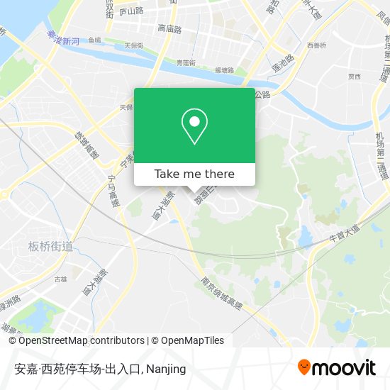 安嘉·西苑停车场-出入口 map
