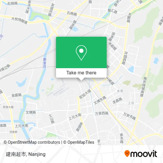 建南超市 map