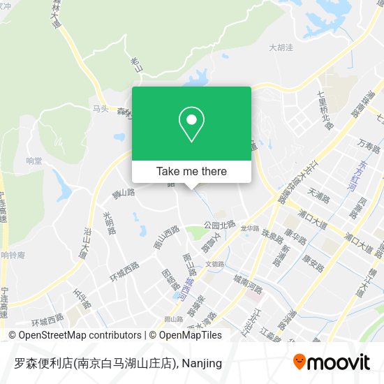 罗森便利店(南京白马湖山庄店) map