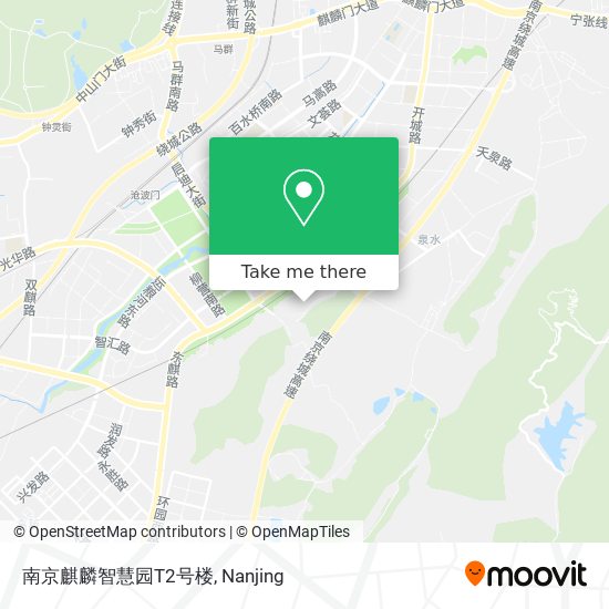 南京麒麟智慧园T2号楼 map