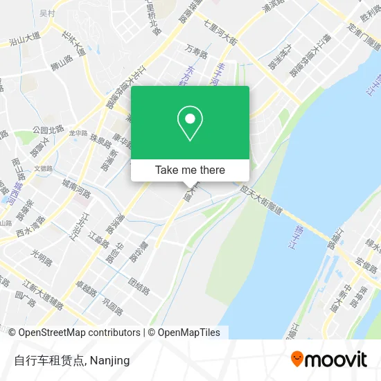 自行车租赁点 map