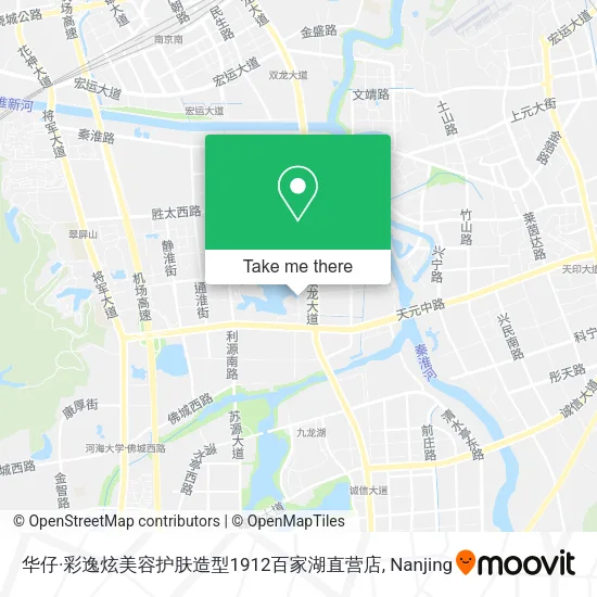 华仔·彩逸炫美容护肤造型1912百家湖直营店 map