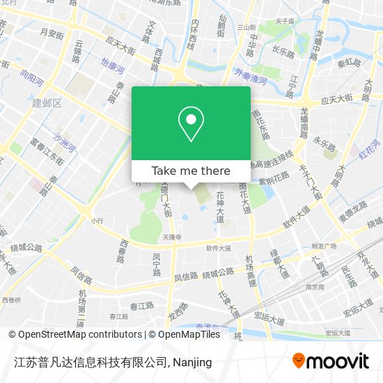 江苏普凡达信息科技有限公司 map