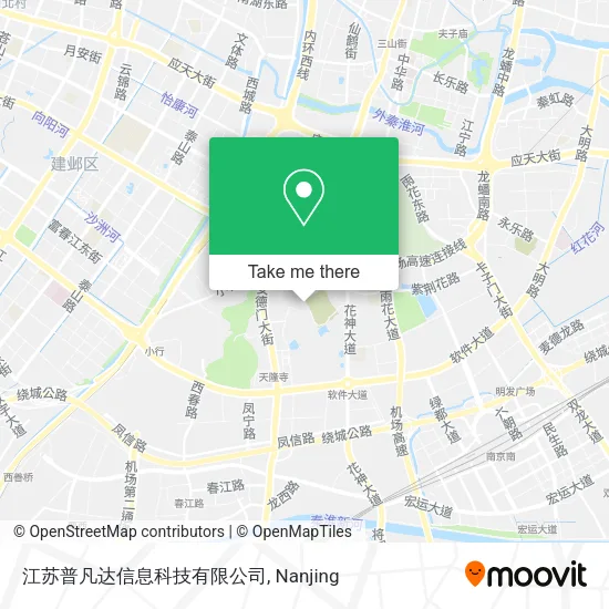 江苏普凡达信息科技有限公司 map