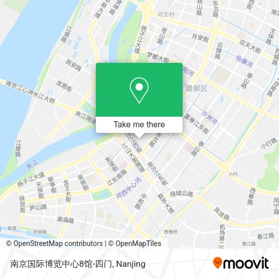 南京国际博览中心8馆-四门 map