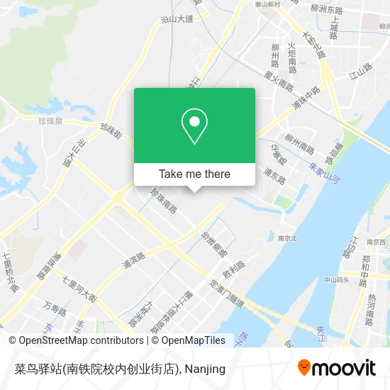 菜鸟驿站(南铁院校内创业街店) map