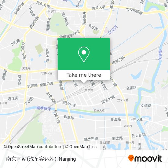 南京南站(汽车客运站) map
