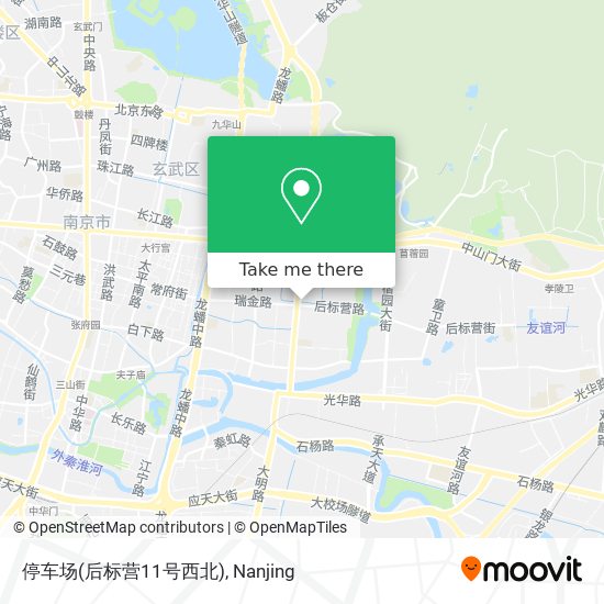 停车场(后标营11号西北) map