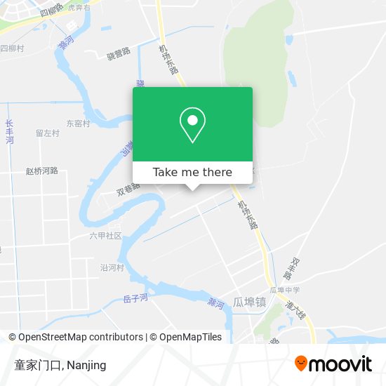童家门口 map