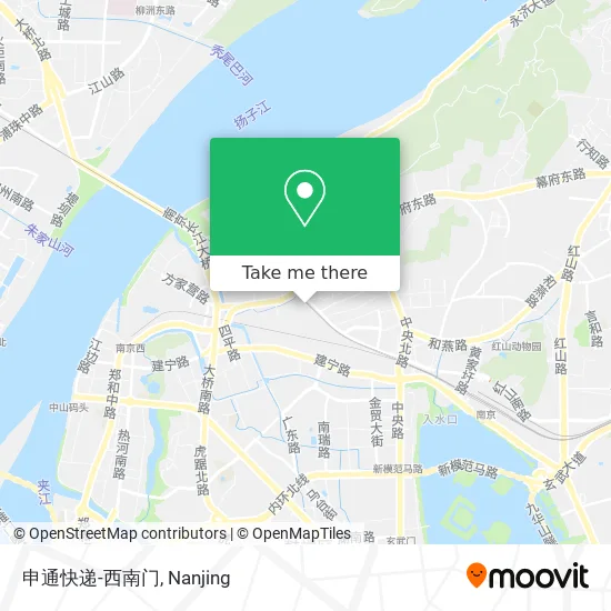 申通快递-西南门 map