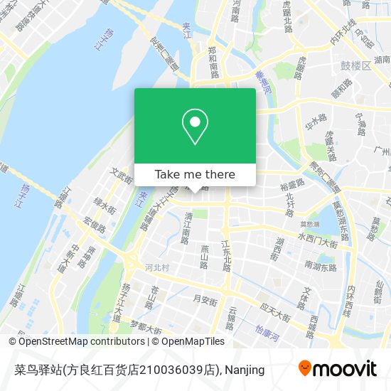 菜鸟驿站(方良红百货店210036039店) map