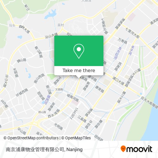 南京浦康物业管理有限公司 map