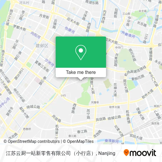 江苏云厨一站新零售有限公司（小行店） map
