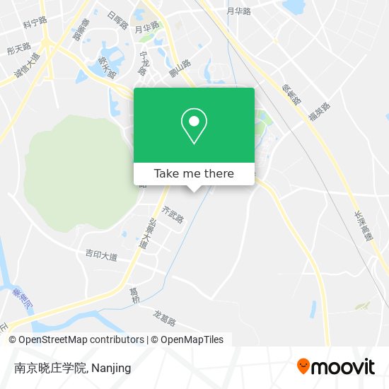 南京晓庄学院 map