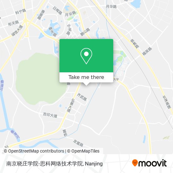 南京晓庄学院-思科网络技术学院 map