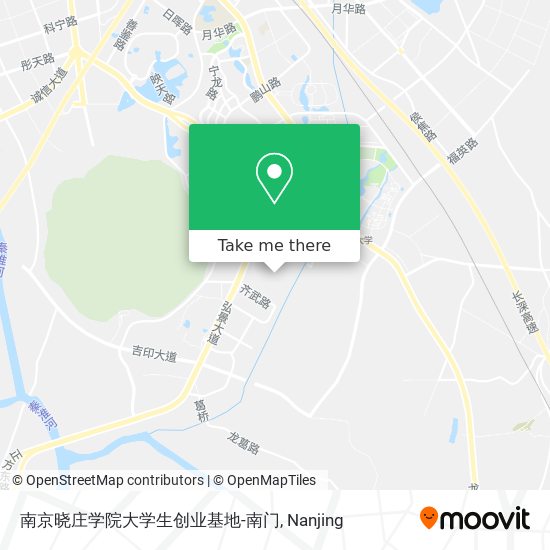 南京晓庄学院大学生创业基地-南门 map