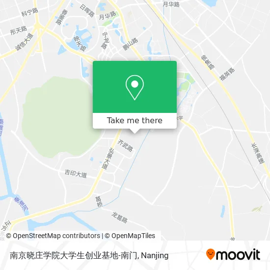南京晓庄学院大学生创业基地-南门 map