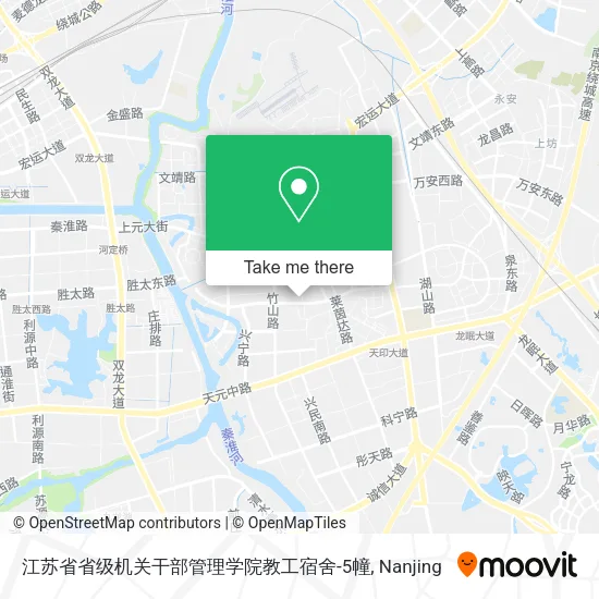 江苏省省级机关干部管理学院教工宿舍-5幢 map