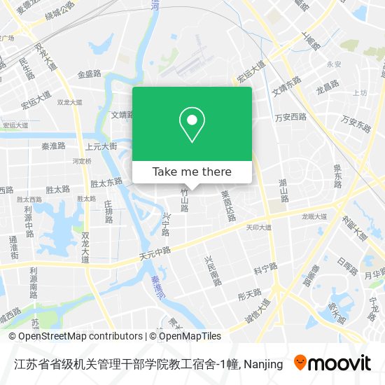 江苏省省级机关管理干部学院教工宿舍-1幢 map