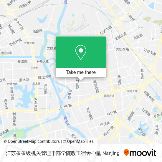 江苏省省级机关管理干部学院教工宿舍-1幢 map
