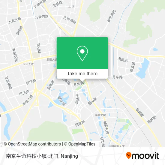 南京生命科技小镇-北门 map