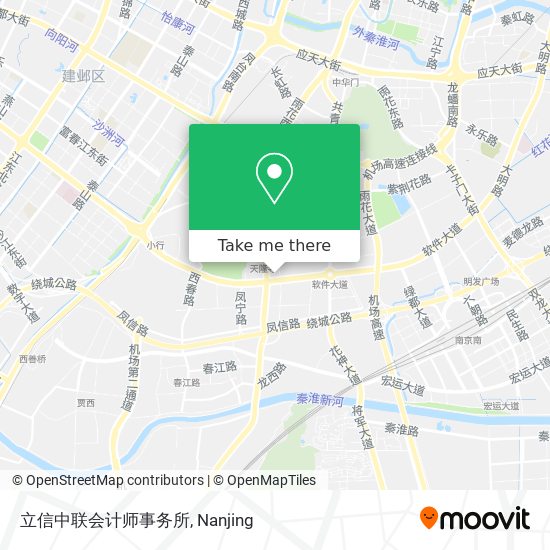 立信中联会计师事务所 map