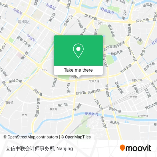 立信中联会计师事务所 map