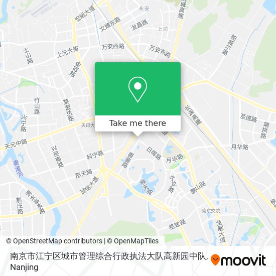 南京市江宁区城市管理综合行政执法大队高新园中队 map