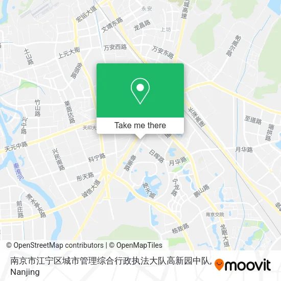 南京市江宁区城市管理综合行政执法大队高新园中队 map