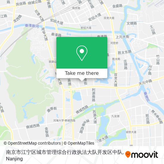 南京市江宁区城市管理综合行政执法大队开发区中队 map
