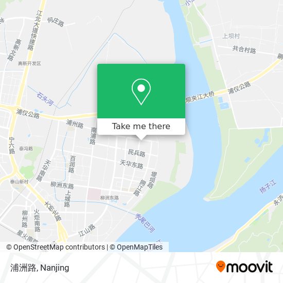 浦洲路 map