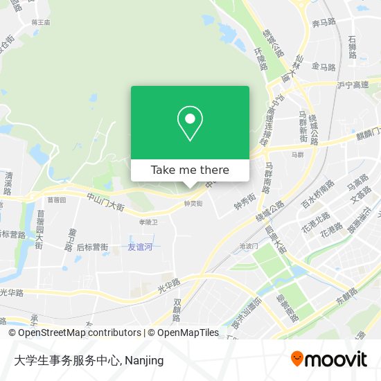 大学生事务服务中心 map