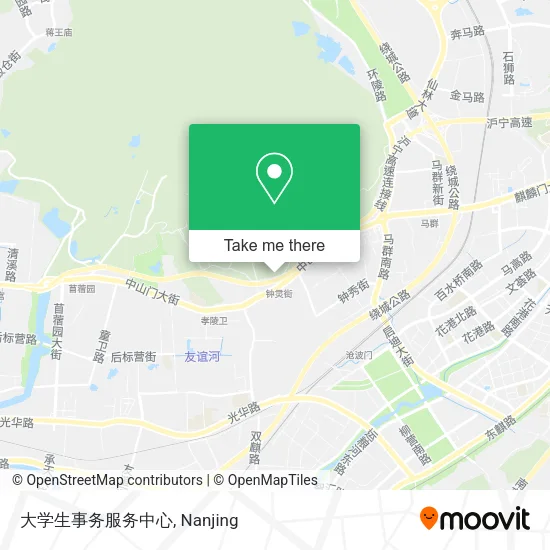 大学生事务服务中心 map