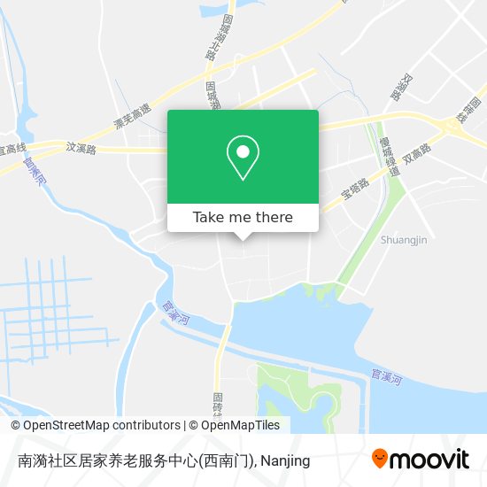 南漪社区居家养老服务中心(西南门) map