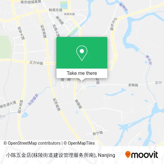 小陈五金店(秣陵街道建设管理服务所南) map