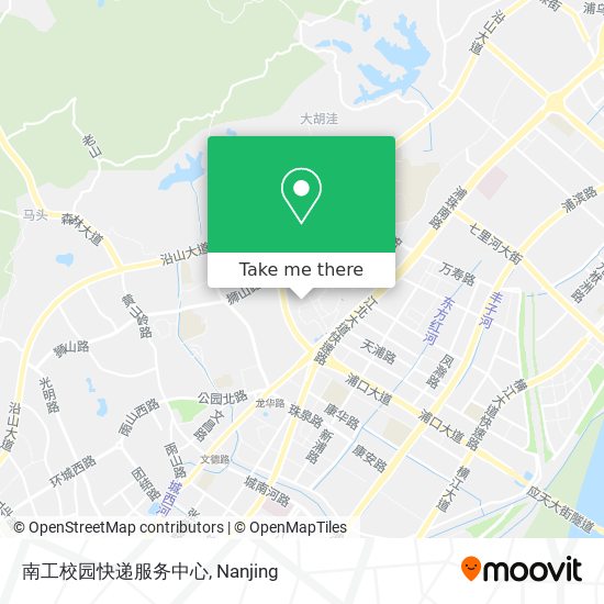 南工校园快递服务中心 map